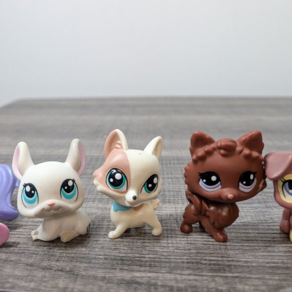 Vintage LPS Littlest‎ Pet Shop Dog Lot Collectible Y2K Chinchilla - Picture 4 of 6